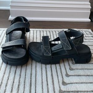 Ganni Lug Sole Sandal